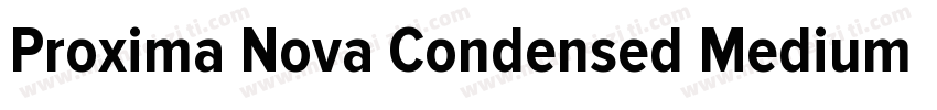 Proxima Nova Condensed Medium Itali字体转换